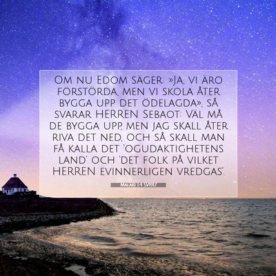Malaki 1:4 SV1917 Bild av bibelvers