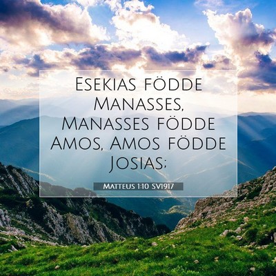 Matteus 1:10 Bibelvers Förklarad