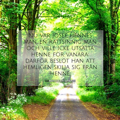 Matteus 1:19 Bibelvers Förklarad