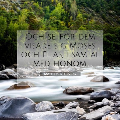Matteus 17:3 SV1917 Bild av bibelvers