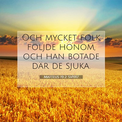 Matteus 19:2 SV1917 Bild av bibelvers