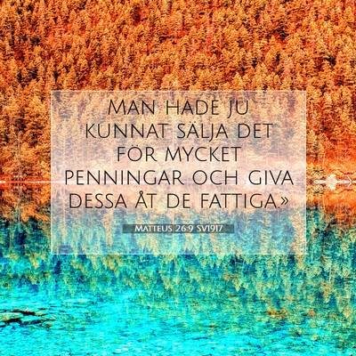 Matteus 26:9 Bibelvers Förklarad