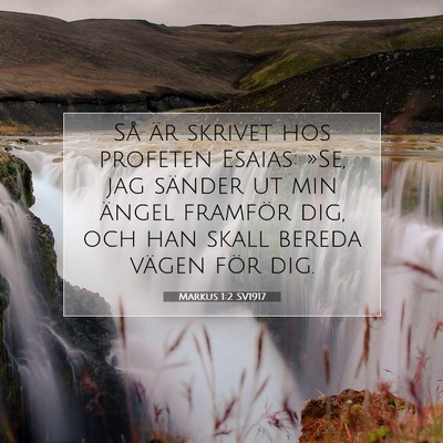 Markus 1:2 SV1917 Bild av bibelvers
