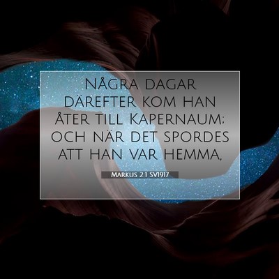 Markus 2:1 Bibelvers Förklarad