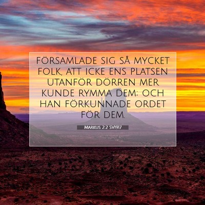Markus 2:2 Bibelvers Förklarad