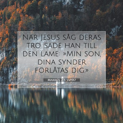 Markus 2:5 Bibelvers Förklarad