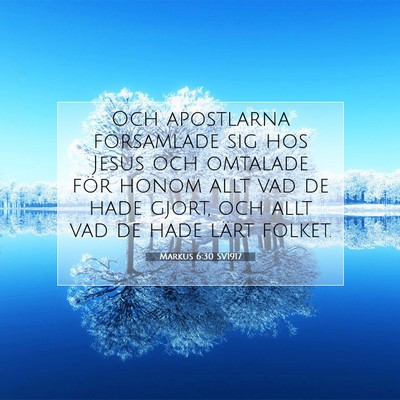 Markus 6:30 Bibelvers Förklarad