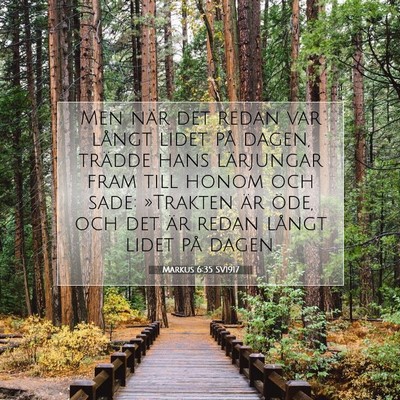 Markus 6:35 Bibelvers Förklarad