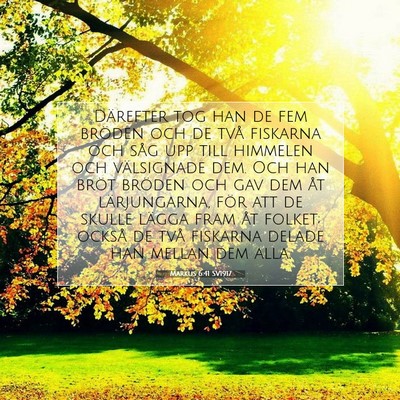 Markus 6:41 Bibelvers Förklarad