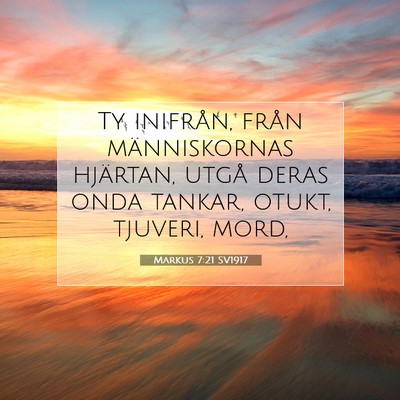 Markus 7:21 SV1917 Bild av bibelvers