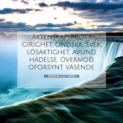 Markus 7:22 Bibelvers Förklarad