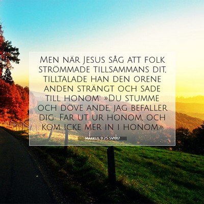 Markus 9:25 Bibelvers Förklarad