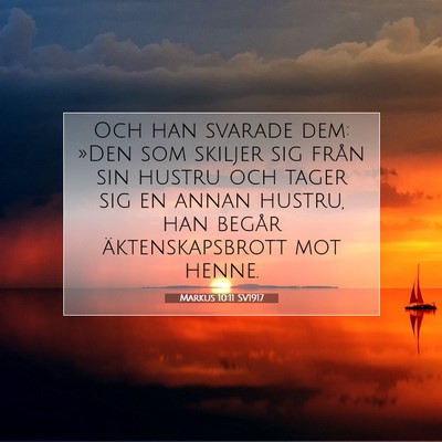 Markus 10:11 Bibelvers Förklarad