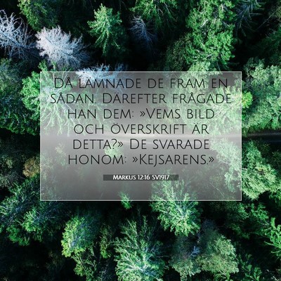 Markus 12:16 Bibelvers Förklarad
