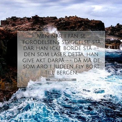 Markus 13:14 Bibelvers Förklarad