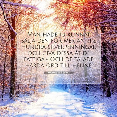 Markus 14:5 Bibelvers Förklarad