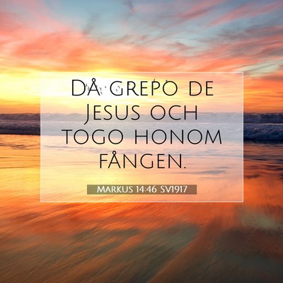 Markus 14:46 Bibelvers Förklarad