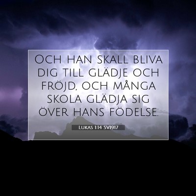 Lukas 1:14 Bibelvers Förklarad