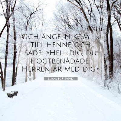 Lukas 1:28 Bibelvers Förklarad