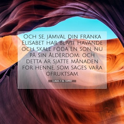 Lukas 1:36 Bibelvers Förklarad