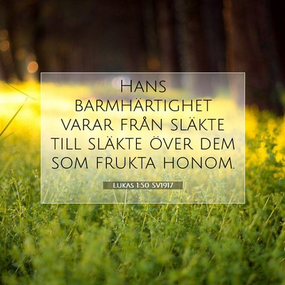 Lukas 1:50 Bibelvers Förklarad