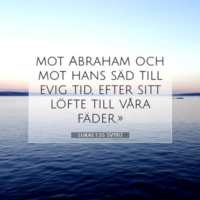 Lukas 1:55 Bibelvers Förklarad