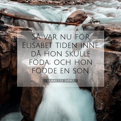 Lukas 1:57 Bibelvers Förklarad