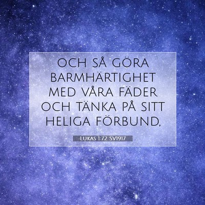 Lukas 1:72 Bibelvers Förklarad