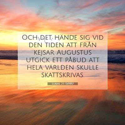 Lukas 2:1 Bibelvers Förklarad