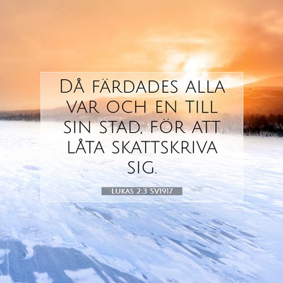 Lukas 2:3 Bibelvers Förklarad