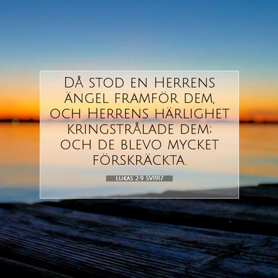 Lukas 2:9 Bibelvers Förklarad