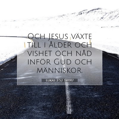 Lukas 2:52 SV1917 Bild av bibelvers
