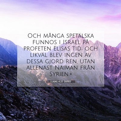 Lukas 4:27 Bibelvers Förklarad