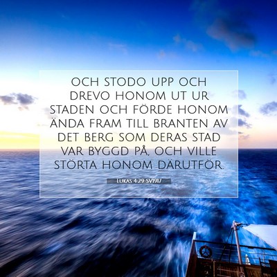 Lukas 4:29 Bibelvers Förklarad