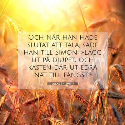 Lukas 5:4 Bibelvers Förklarad