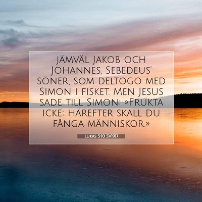Lukas 5:10 Bibelvers Förklarad