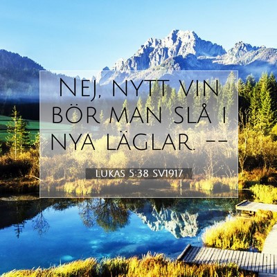 Lukas 5:38 Bibelvers Förklarad