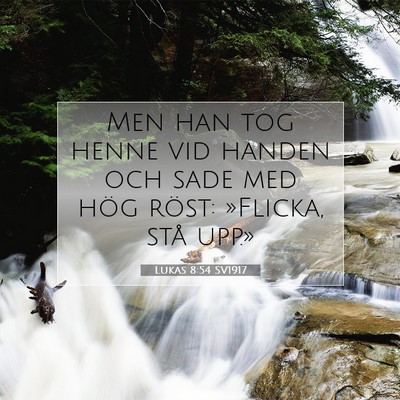 Lukas 8:54 Bibelvers Förklarad