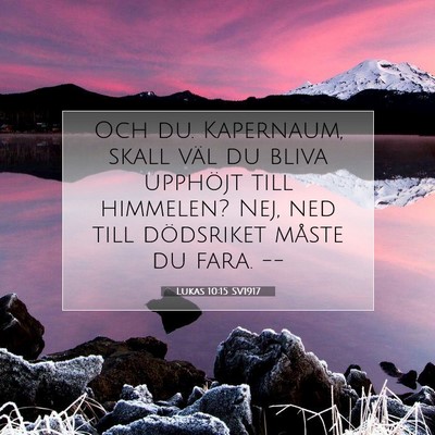 Lukas 10:15 SV1917 Bild av bibelvers