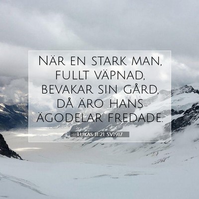 Lukas 11:21 Bibelvers Förklarad