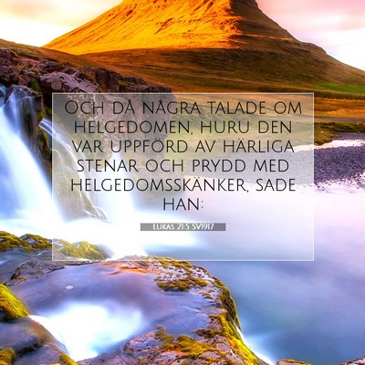 Lukas 21:5 Bibelvers Förklarad