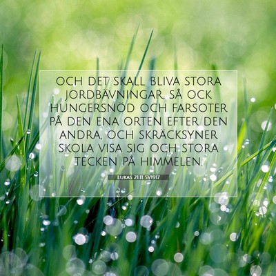 Lukas 21:11 Bibelvers Förklarad