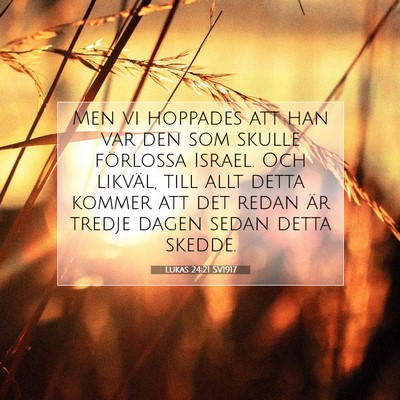 Lukas 24:21 Bibelvers Förklarad