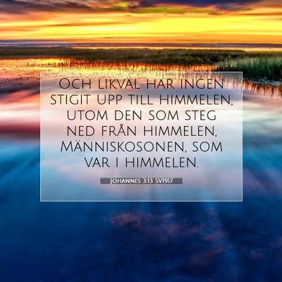 Johannes 3:13 Bibelvers Förklarad