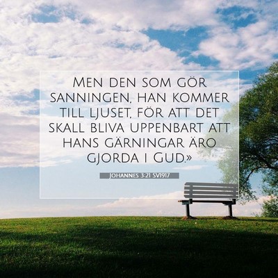 Johannes 3:21 Bibelvers Förklarad