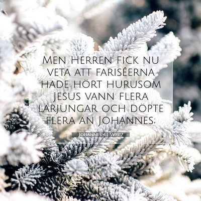 Johannes 4:1 Bibelvers Förklarad