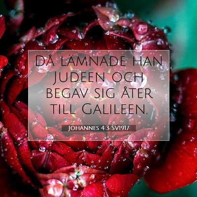 Johannes 4:3 Bibelvers Förklarad