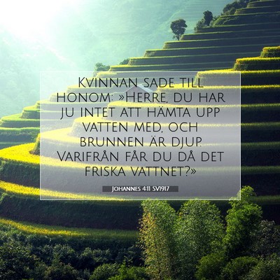 Johannes 4:11 Bibelvers Förklarad