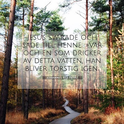 Johannes 4:13 Bibelvers Förklarad
