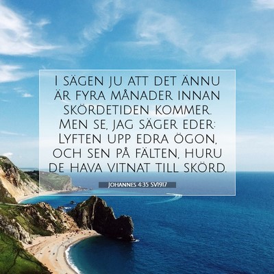 Johannes 4:35 Bibelvers Förklarad